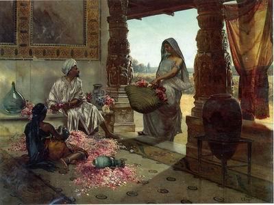 unknow artist Arab or Arabic people and life. Orientalism oil paintings 603